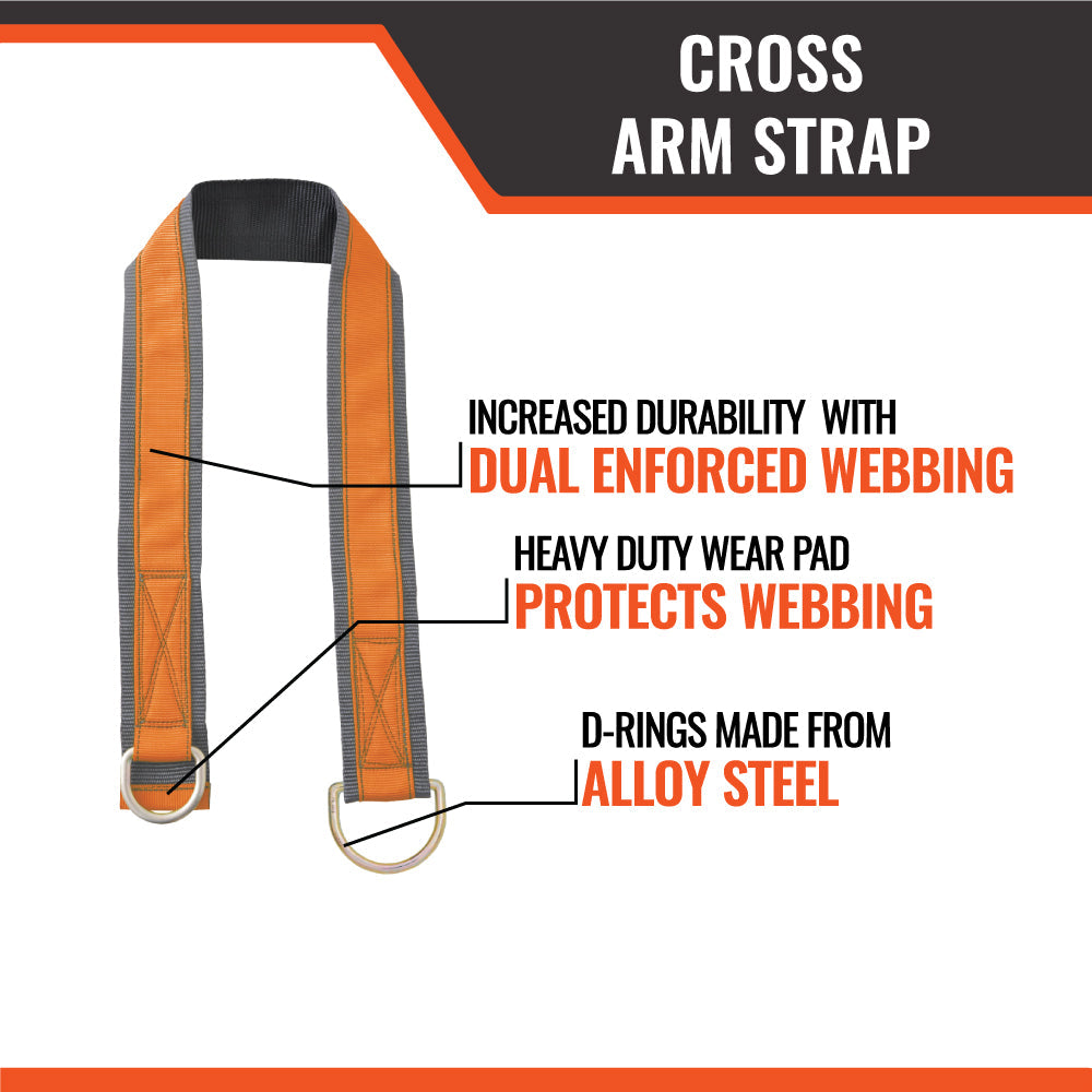 Cross Arm Strap: 4' or 6' – 4-Pack