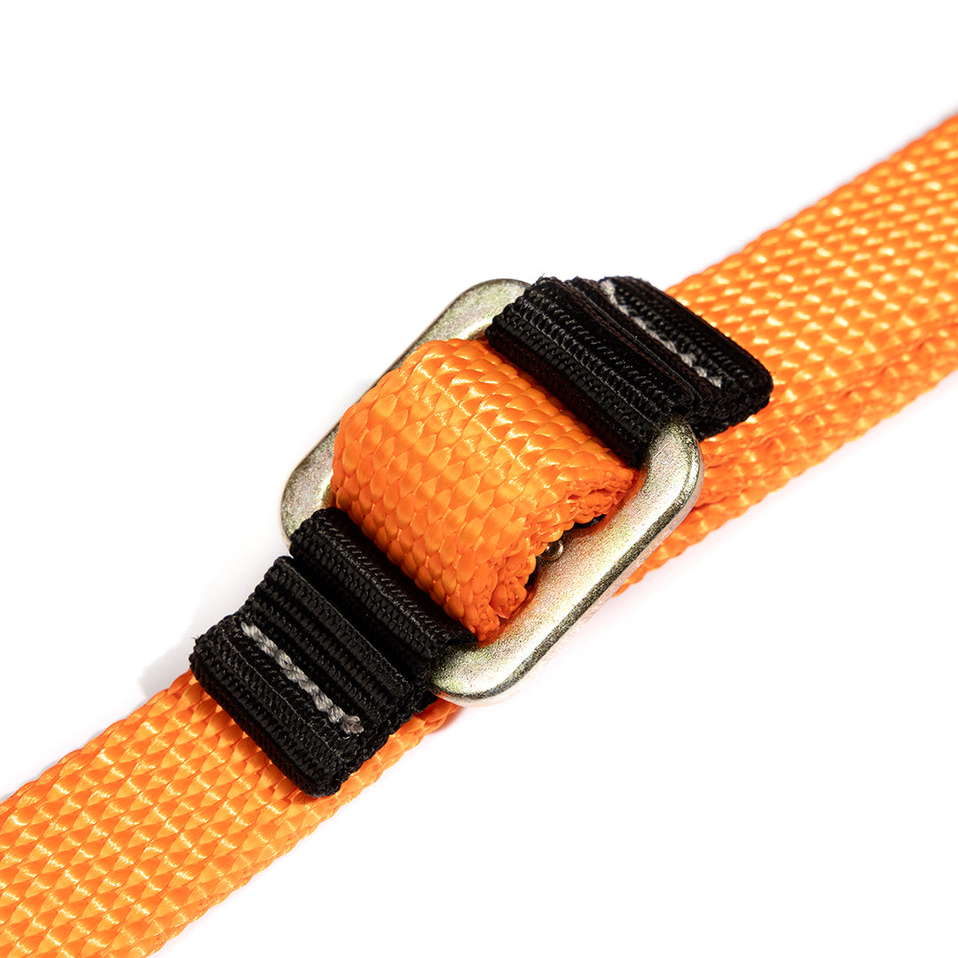 4' - 6' ADJUSTABLE RESTRAINT LANYARD WITH 2 STEEL SNAP HOOKS – 6-Pack